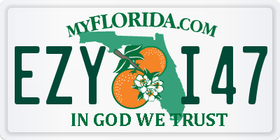 FL license plate EZYI47