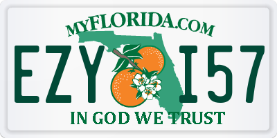 FL license plate EZYI57