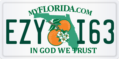 FL license plate EZYI63