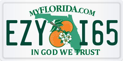 FL license plate EZYI65