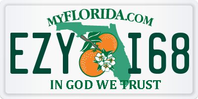 FL license plate EZYI68