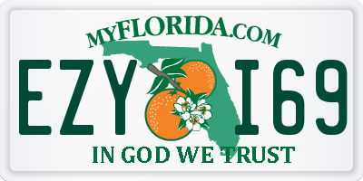 FL license plate EZYI69