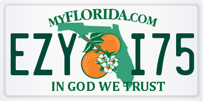 FL license plate EZYI75