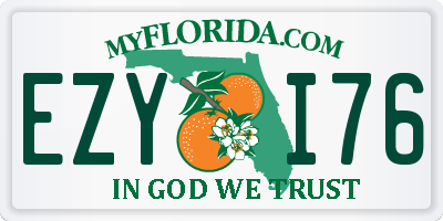 FL license plate EZYI76