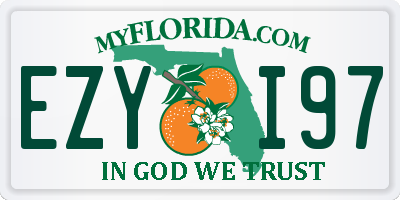 FL license plate EZYI97