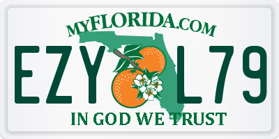 FL license plate EZYL79