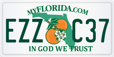 FL license plate EZZC37