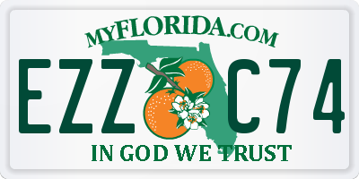 FL license plate EZZC74