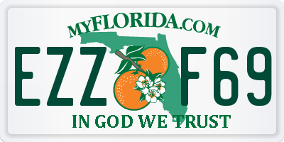 FL license plate EZZF69