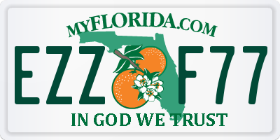 FL license plate EZZF77