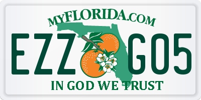 FL license plate EZZG05