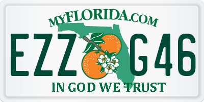 FL license plate EZZG46