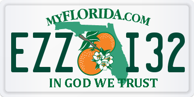 FL license plate EZZI32