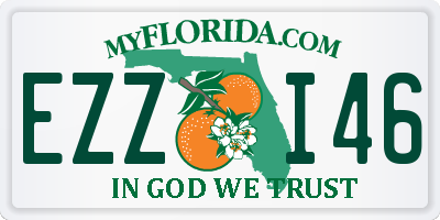 FL license plate EZZI46