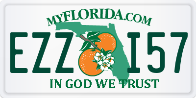 FL license plate EZZI57