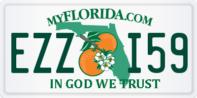 FL license plate EZZI59