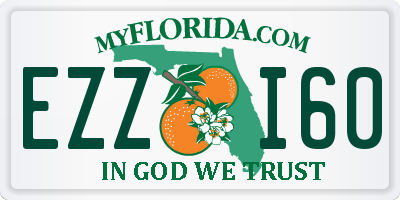 FL license plate EZZI60