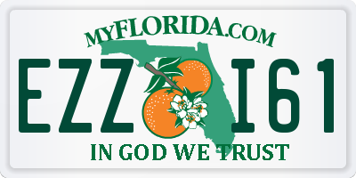 FL license plate EZZI61