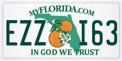 FL license plate EZZI63