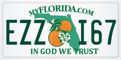 FL license plate EZZI67