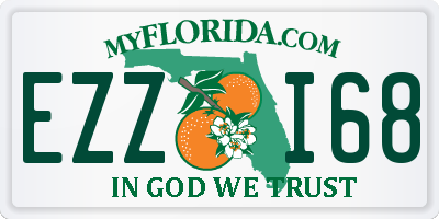 FL license plate EZZI68