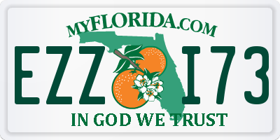 FL license plate EZZI73