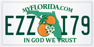 FL license plate EZZI79