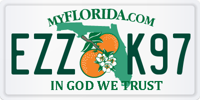 FL license plate EZZK97