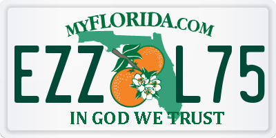 FL license plate EZZL75