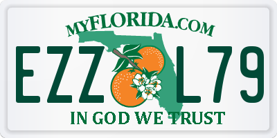 FL license plate EZZL79