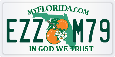 FL license plate EZZM79