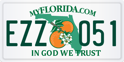 FL license plate EZZO51