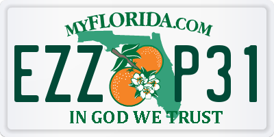 FL license plate EZZP31