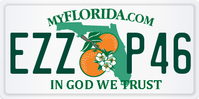 FL license plate EZZP46