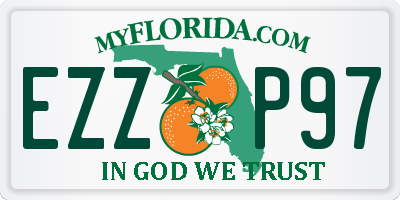 FL license plate EZZP97