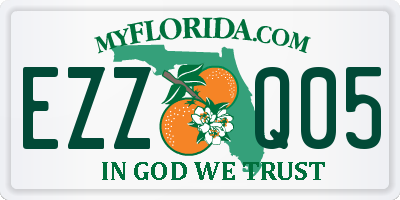 FL license plate EZZQ05