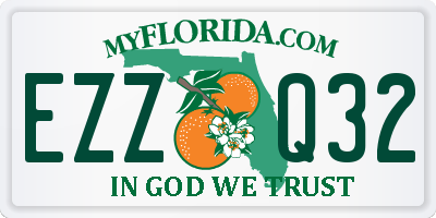 FL license plate EZZQ32