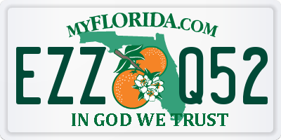 FL license plate EZZQ52