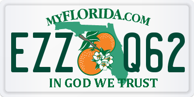 FL license plate EZZQ62