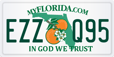 FL license plate EZZQ95