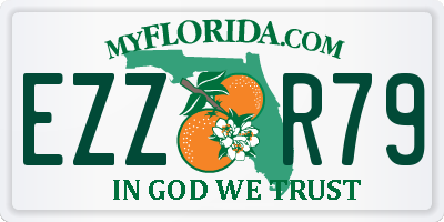 FL license plate EZZR79