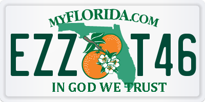 FL license plate EZZT46