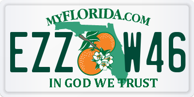 FL license plate EZZW46