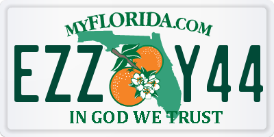 FL license plate EZZY44