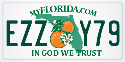 FL license plate EZZY79