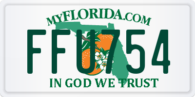 FL license plate FFU754