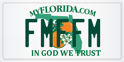 FL license plate FMFFM