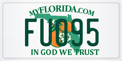 FL license plate FU095