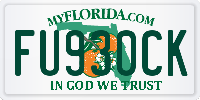 FL license plate FU930CK