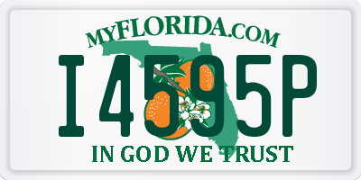 FL license plate I4595P